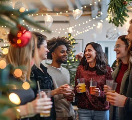 Einladung zur Weihnachtsfeier: Mustervorlagen + Beispiele