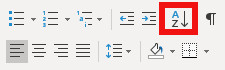 Absätze in Word sortieren, Absätze sortieren Word, einfache Sätze sortieren, Sätze sortieren Word, Option Absatz, Feldfunktion sortieren Word
