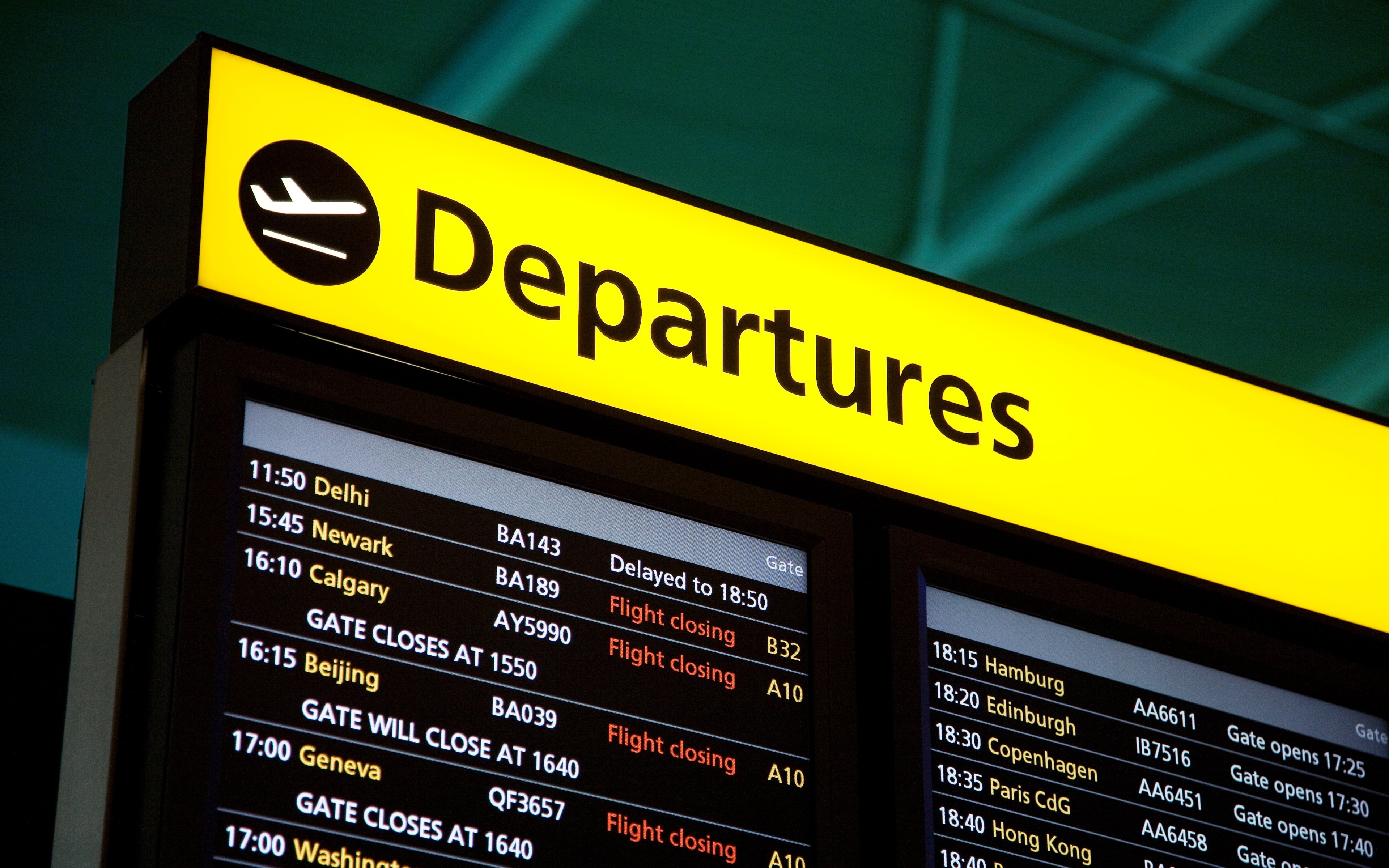 Flug verpasst auf Geschäftsreise