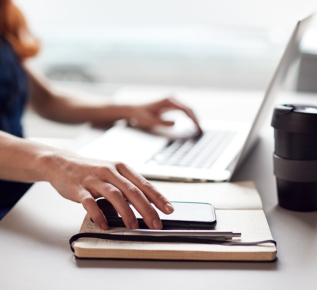 Smartphones am Arbeitsplatz