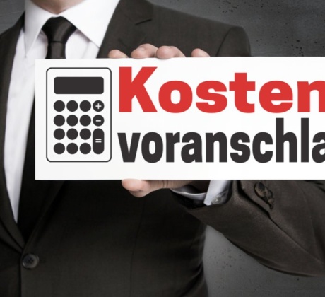 Kostenvoranschlag erstellen, Kostenvoranschlag Muster, Kostenvoranschlag Übersicht, Voranschlag für Kosten