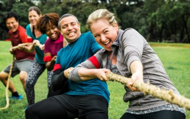 Motivation durch spielen im Office, Teambuilding, Motivationsspiele für Büro, Offsite Motivation