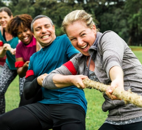 Motivation durch spielen im Office, Teambuilding, Motivationsspiele für Büro, Offsite Motivation