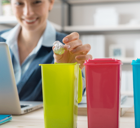 Die Umwelt dankt es: Mülltrennung im Büro