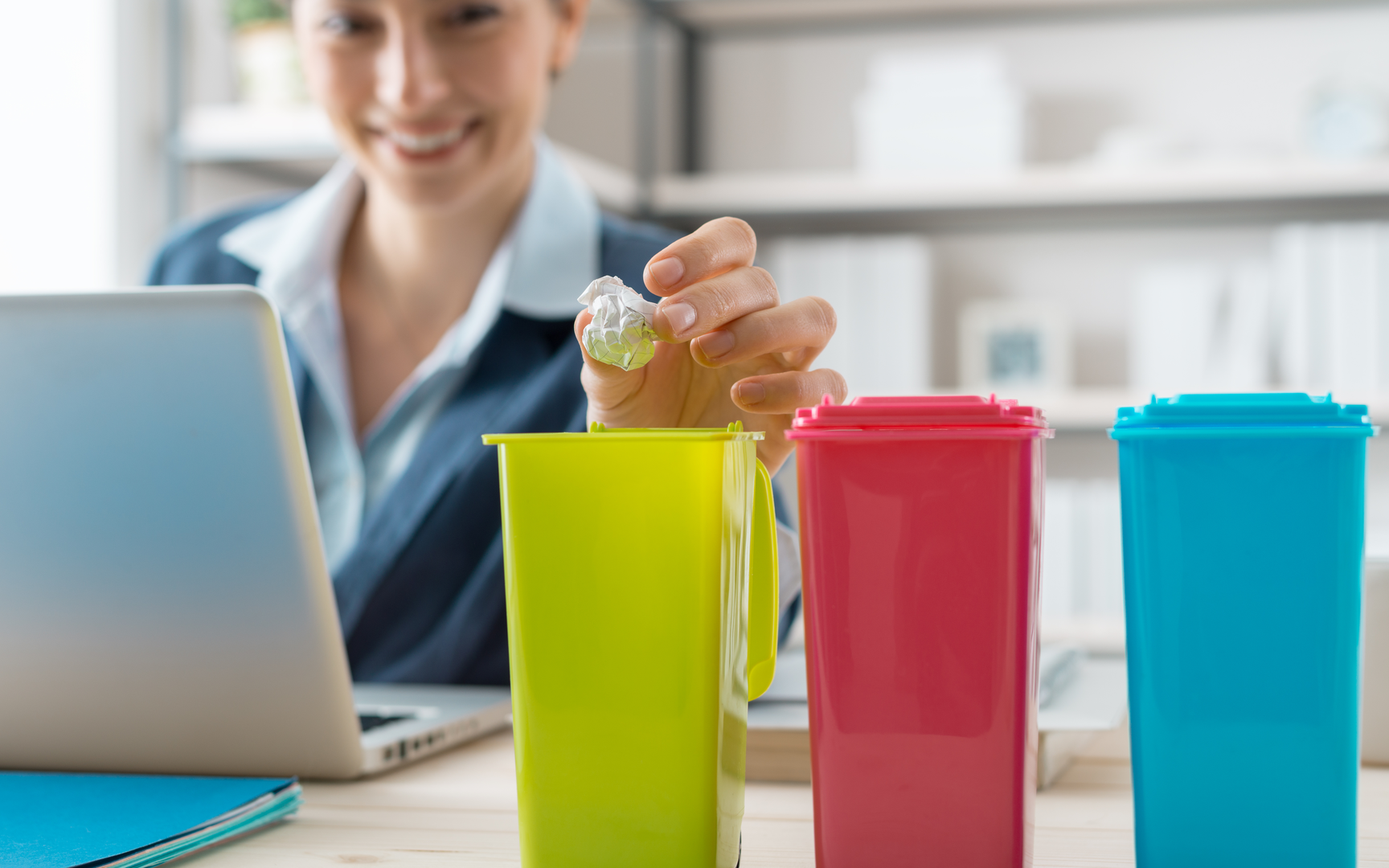 Die Umwelt dankt es: Mülltrennung im Büro