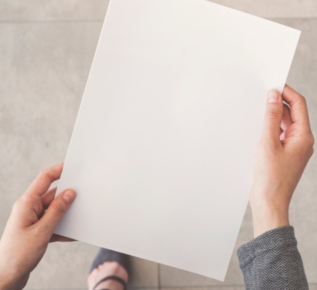 Opazität, Lichtundurchlässigkeit Papier, gutes Papier, hochwertiges Papier im Office