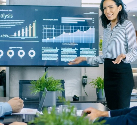 PowerPoint Präsentation, Präsentieren mit PP