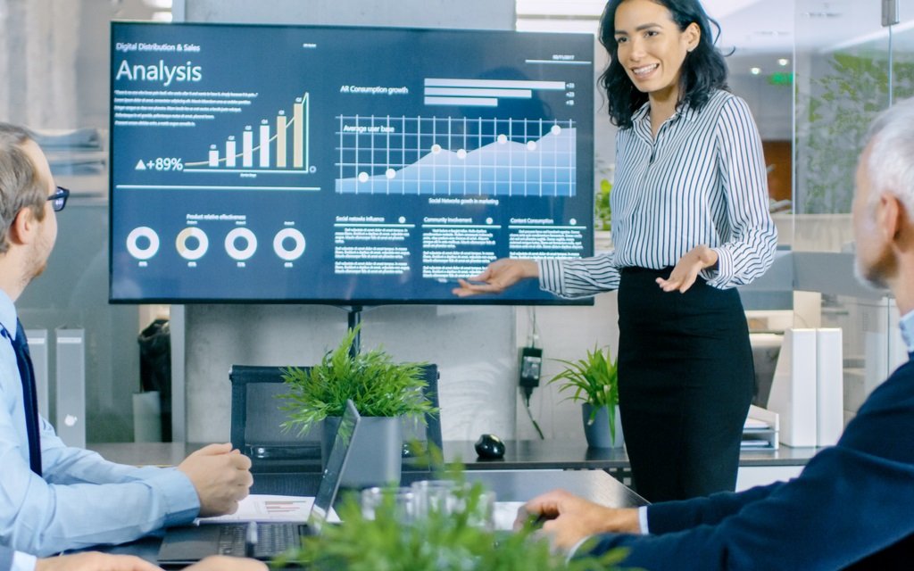 PowerPoint Präsentation, Präsentieren mit PP