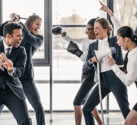 verbale Angriffe im Büro, anschreien von Mitarbeitern, Schlagfertig sein