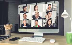 virtuelle Meetings, kostenloses Tool für Meetings online, Zoom kostenlose Version für Business, virtuell verbunden mit Geschäftspartnern über Zoom, weltweit Meeting Zoom