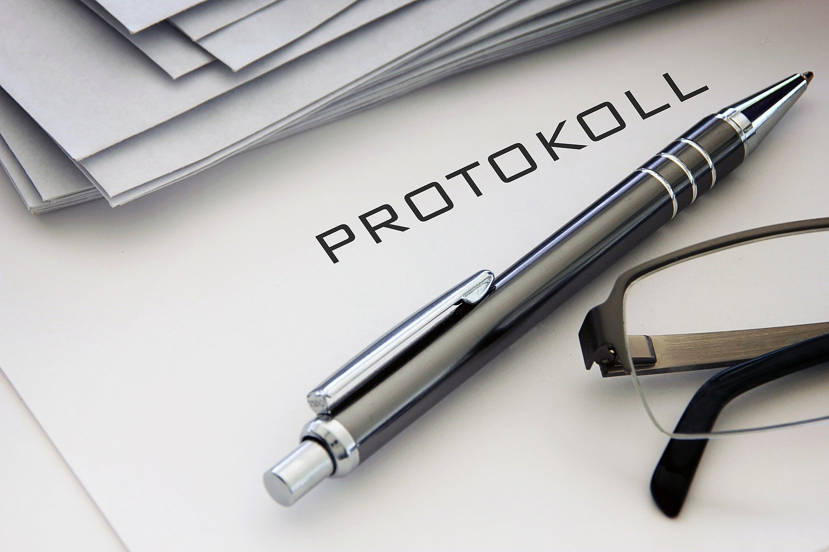 Hauptteil Protokoll, Inhalt Protokoll, neue DIN 5008