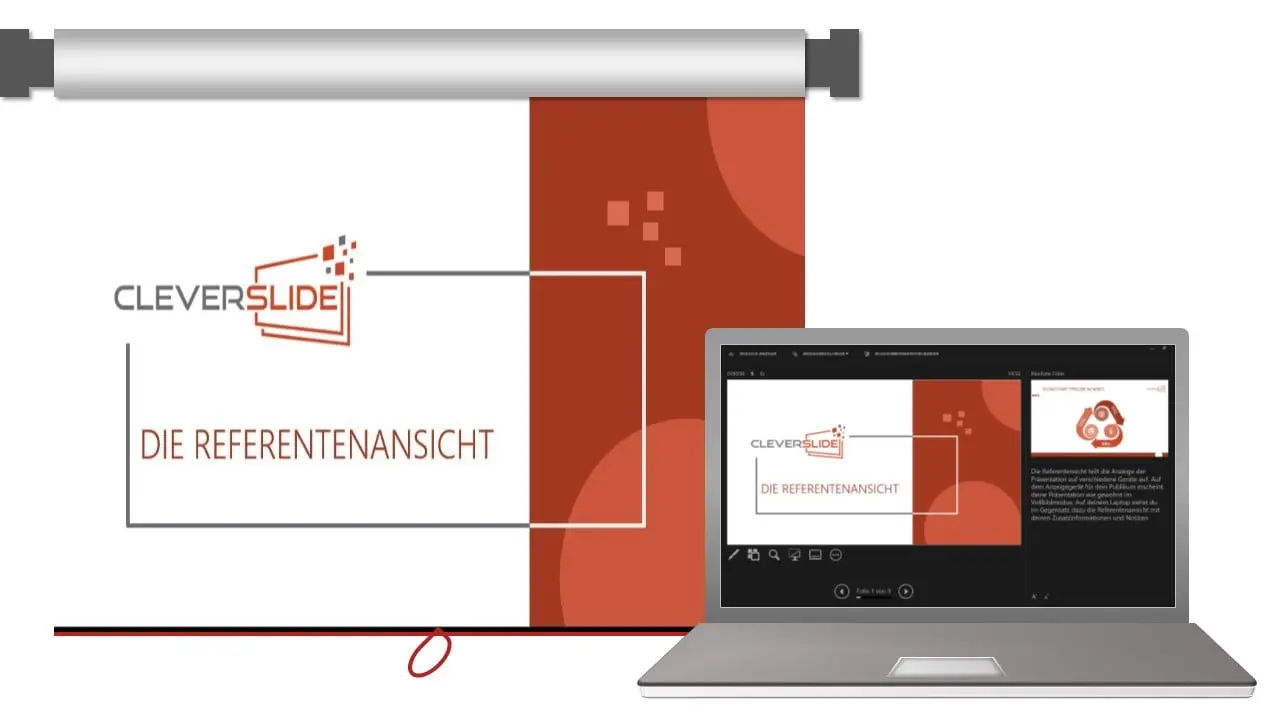 Referentenansicht - wie du souverän und flexibel vor Publikum präsentierst