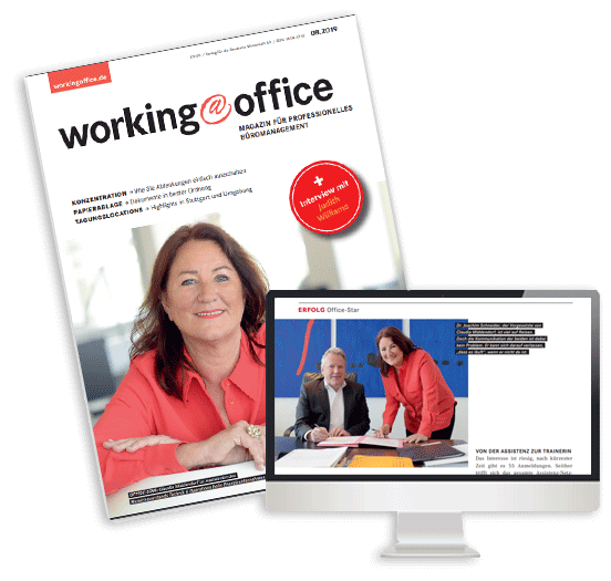 working@office Magazin & Online-Ausgabe