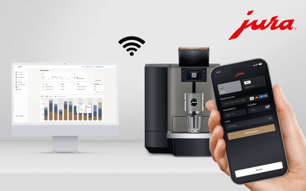 App-Steuerung für Jura-Kaffeemaschine