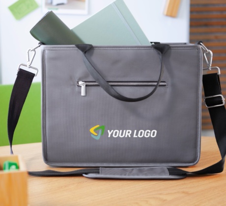 Mobile Markenbotschafter: Desk Sharing Bags mit Logo